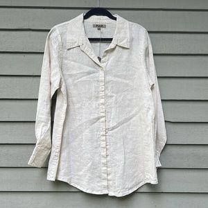New Flax button down shirt